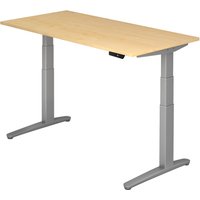 XBHM 16 SS | Schreibtisch - Ahorn 160 x 80 elektrisch höhenverstellbar