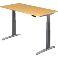 XBHM 16 GC | Schreibtisch - Buche 160 x 80 elektrisch höhenverstellbar