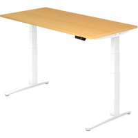XBHM 16 WW | Schreibtisch - Buche 160 x 80 elektrisch höhenverstellbar