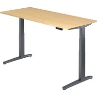 XBHM 19 GG | Schreibtisch - Ahorn 180 x 80 elektrisch höhenverstellbar
