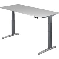 XBHM 19 GC | Schreibtisch - Grau 180 x 80 elektrisch höhenverstellbar