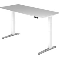 XBHM 19 WC | Schreibtisch - Grau 180 x 80 elektrisch höhenverstellbar