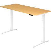 XBHM 19 WW | Schreibtisch - Buche 180 x 80 elektrisch höhenverstellbar