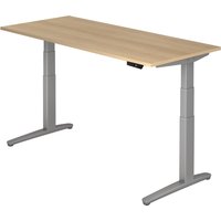 XBHM 19 SS | Schreibtisch - 180 x 80 Eiche elektrisch höhenverstellbar