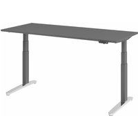 XBHM 19 GC | Schreibtisch - 180 x 80 elektrisch höhenverstellbar Graphit
