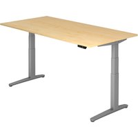 XBHM 2E SS | Schreibtisch - Ahorn 200 x 100 elektrisch höhenverstellbar