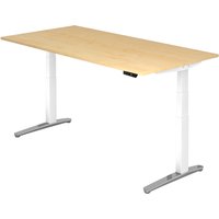 XBHM 2E WC | Schreibtisch - Ahorn 200 x 100 elektrisch höhenverstellbar