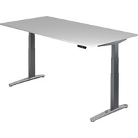 xbhm-2e-gc-schreibtisch-grau-200-x-100-elektrisch-hoehenverstellbar