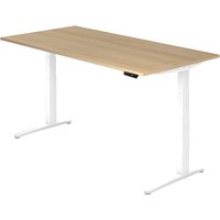XBHM 2E WW | Schreibtisch - 200 x 100 Eiche elektrisch höhenverstellbar