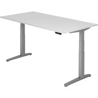 XBHM 2E SS | Schreibtisch - Weiß 200 x 100 elektrisch höhenverstellbar