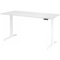 XDKB 19 W | Schreibtisch - Weiß 180 x 80 elektrisch höhenverstellbar