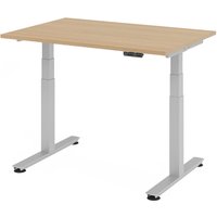 XDSM 12 S | Schreibtisch - 120 x 80 Eiche elektrisch höhenverstellbar
