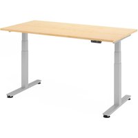 XDSM 16 S | Schreibtisch - Ahorn 160 x 80 elektrisch höhenverstellbar