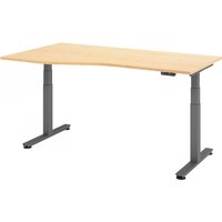 XDSM 18 G | Schreibtisch - Ahorn 180 x 100 elektrisch höhenverstellbar