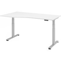 XDSM 18 S | Schreibtisch - Weiß 180 x 100 elektrisch höhenverstellbar