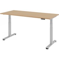 XDSM 19 S | Schreibtisch - 180 x 80 Eiche elektrisch höhenverstellbar