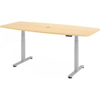XDSM 22 S | Schreibtisch - Ahorn 220 x 103 elektrisch höhenverstellbar