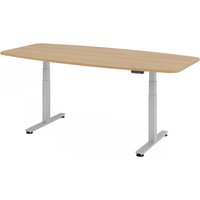 XDSM 22 S | Schreibtisch - Eiche 220 x 103 elektrisch höhenverstellbar