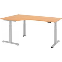 XDSM 82 S | Schreibtisch - Buche 200 x 120 elektrisch höhenverstellbar