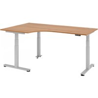 XDSM 82 S | Schreibtisch - 200 x 120 Nussbaum elektrisch höhenverstellbar