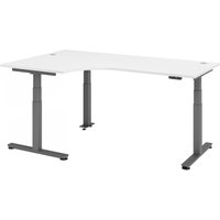 XDSM 82 G | Schreibtisch - Weiß 200 x 120 elektrisch höhenverstellbar