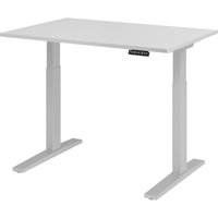 XMKA 12 S | Schreibtisch - Grau 120 x 80 elektrisch höhenverstellbar