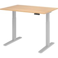 XMKA 12 S | Schreibtisch - 120 x 80 Eiche elektrisch höhenverstellbar