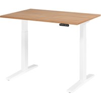 XMKA 12 W | Schreibtisch - 120 x 80 Nussbaum elektrisch höhenverstellbar