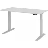 XMKA 16 S | Schreibtisch - Grau 160 x 80 elektrisch höhenverstellbar