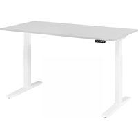 XMKA 16 W | Schreibtisch - Grau 160 x 80 elektrisch höhenverstellbar