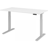 XMKA 16 S | Schreibtisch - Weiß 160 x 80 elektrisch höhenverstellbar