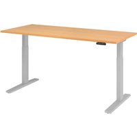XMKA 19 S | Schreibtisch - Buche 180 x 80 elektrisch höhenverstellbar