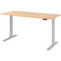 XMKA 19 S | Schreibtisch - 180 x 80 Eiche elektrisch höhenverstellbar