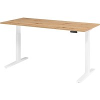 XMKA 19 W | Schreibtisch - 180 x 80 Asteiche elektrisch höhenverstellbar