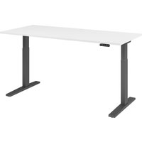 XMKA 19 G | Schreibtisch - Weiß 180 x 80 elektrisch höhenverstellbar
