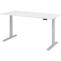XMKA 19 S | Schreibtisch - Weiß 180 x 80 elektrisch höhenverstellbar