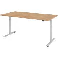 XMST 2E S | Schreibtisch - 200 x 100 Eiche elektrisch höhenverstellbar