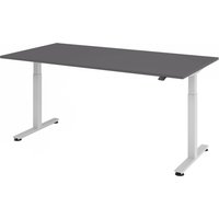 XMST 2E S | Schreibtisch - 200 x 100 elektrisch höhenverstellbar Graphit