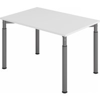 YAMA 12 G | Schreibtisch - 120 x 80 höhenverstellbar Grau/Graphit