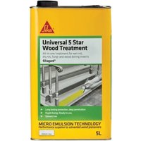 Building Materials 20% Discount on Sikagard Universal Wood Treatment 5L Pack of 4