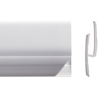 Altro Whiterock Single-part Cut Tile Transition Trim White 2500mm - G832/25