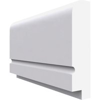 Single Step C Grooved MDF Dado Rail Unprimed 4200mm x 70mm x 25mm