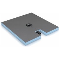 Wedi Fundo Plano Complete System Point Drain Square 1200mm x 1200mm x 65mm