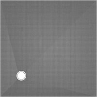 Wedi Fundo Primo Floor Element Corner Drain Square 1000mm x 1000mm x 40mm