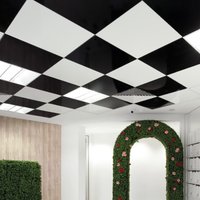 SAS System 120 Plain Surface Metal Ceiling Tile Clip-In 1200mm x 300mm - Pack of 16 | 5.76m2