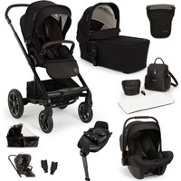 Nuna Nuna MIXX Next BMW + Pipa Lite Travel System- Element - With Changing Bag- Caviar