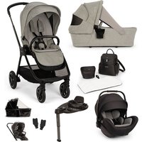 Nuna TRIV Next BMW + Arra Flex Travel System- Graphene - With Changing Bag- Caviar