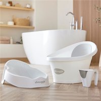 Bundle Baby Deal Enjoy 19% Off Shnuggle Bath Set White
