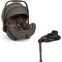 Nuna ARRA Flex Infant Car Seat- Chestnut - With Base Curv ISOFIX Base