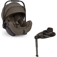 Nuna ARRA Flex Infant Car Seat- Pistachio - With Base Curv ISOFIX Base